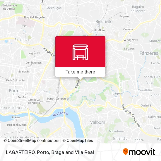LAGARTEIRO map