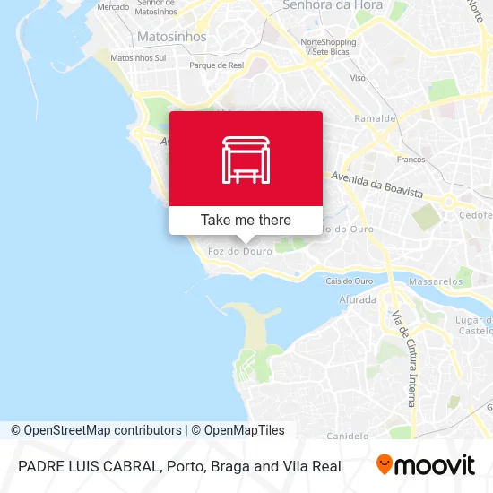PADRE LUIS CABRAL map