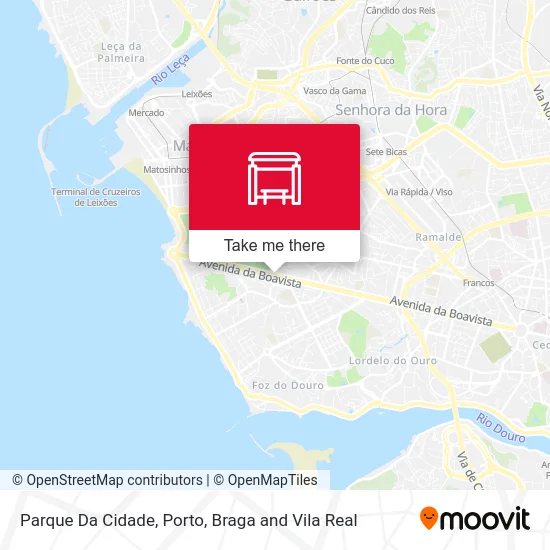 Parque Da Cidade map