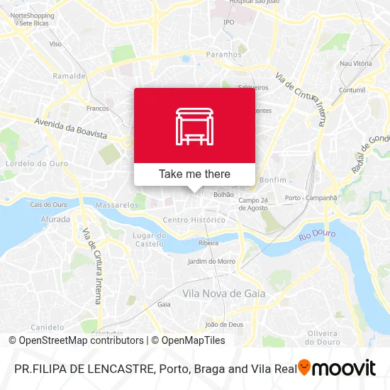 PR.FILIPA DE LENCASTRE map