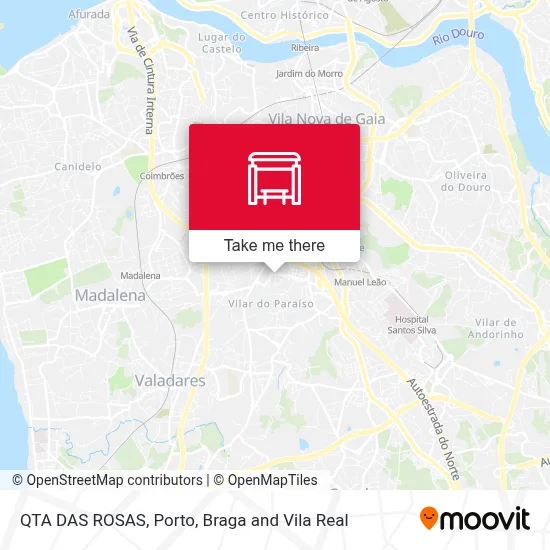 QTA DAS ROSAS map