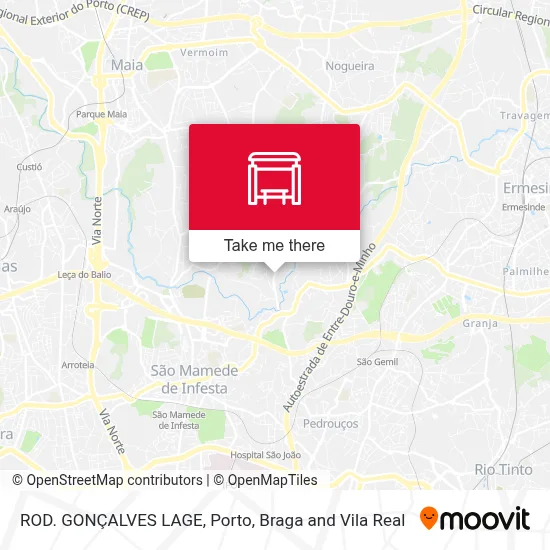 ROD. GONÇALVES LAGE map