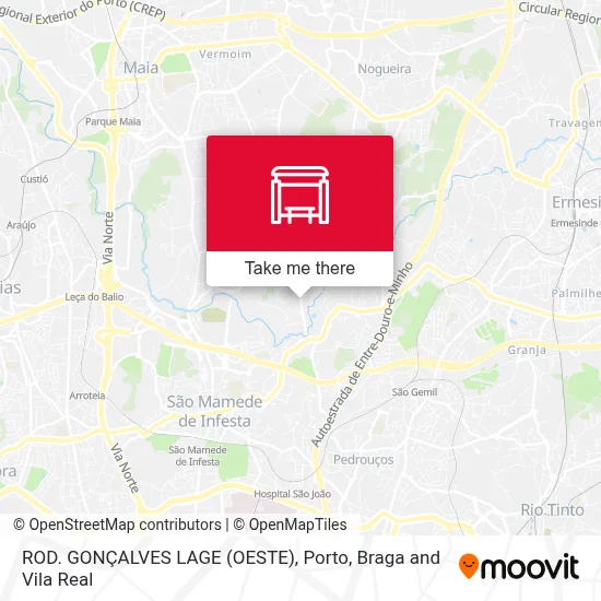 ROD. GONÇALVES LAGE (OESTE) mapa