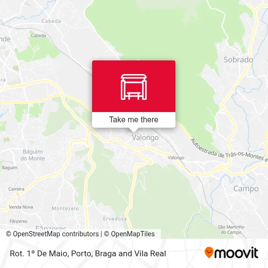 Rot. 1º De Maio map