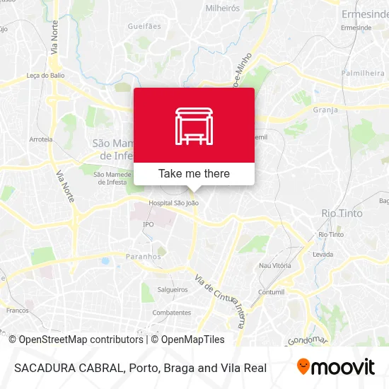 SACADURA CABRAL map