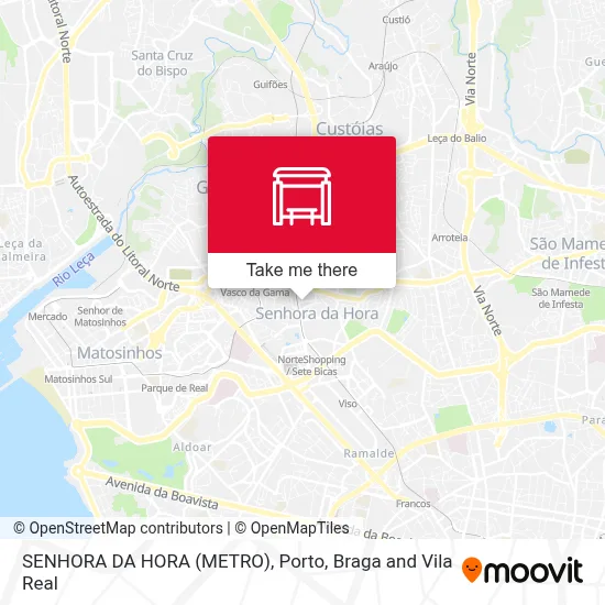 SENHORA DA HORA (METRO) map