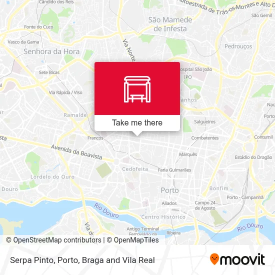 Serpa Pinto map