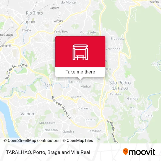 TARALHÃO map