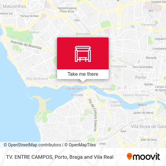 TV. ENTRE CAMPOS map