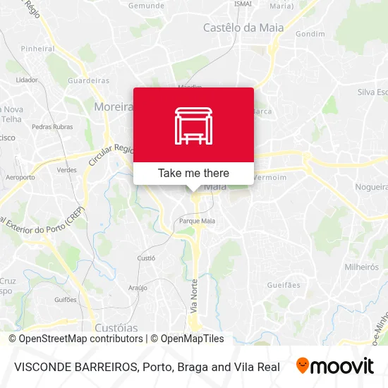 VISCONDE BARREIROS map