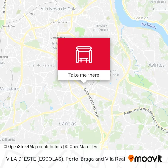 VILA D' ESTE (ESCOLAS) map