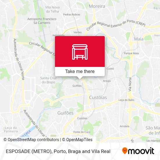 ESPOSADE (METRO) map