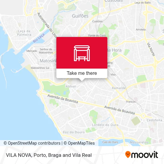 VILA NOVA map