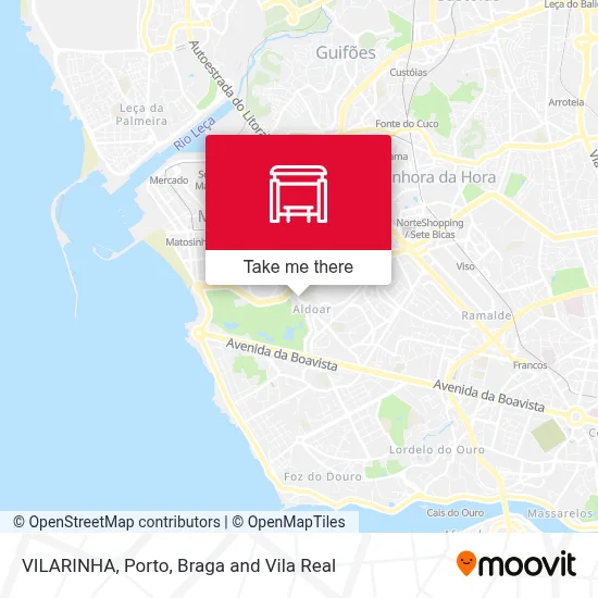 VILARINHA map