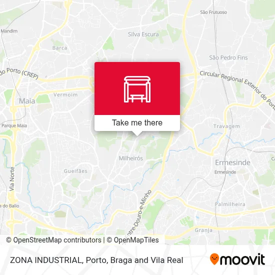 ZONA INDUSTRIAL map