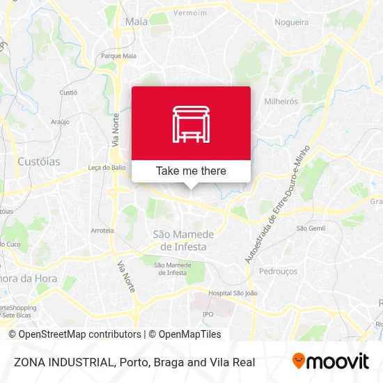 ZONA INDUSTRIAL map