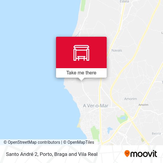 Santo André 2 mapa