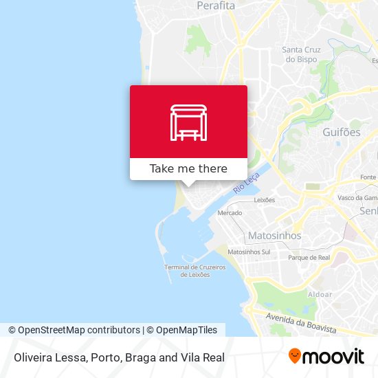 Oliveira Lessa mapa