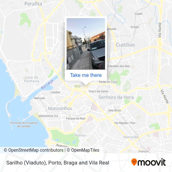 Sarilho (Viaduto) mapa