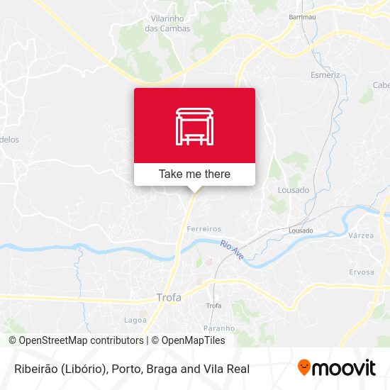 Ribeirão (Libório) map