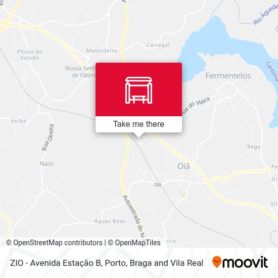 ZIO - Avenida Estação B map