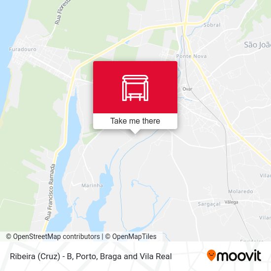 Ribeira (Cruz) - B mapa