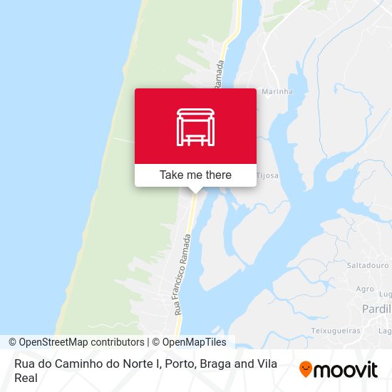 Rua do Caminho do Norte I map