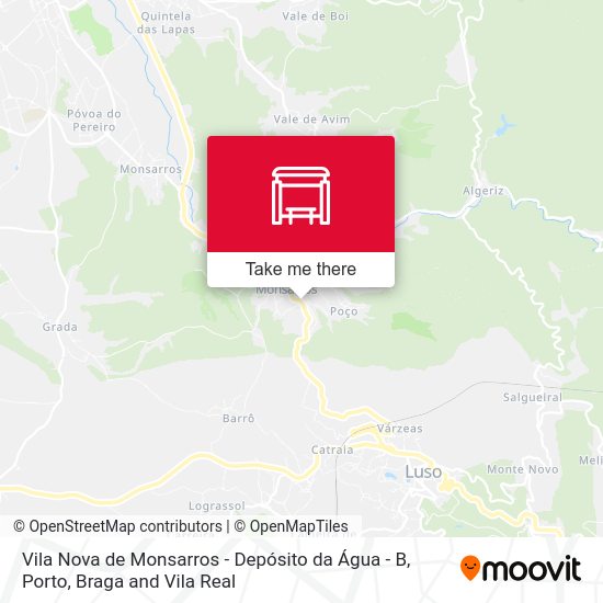 Vila Nova de Monsarros - Depósito da Água - B map