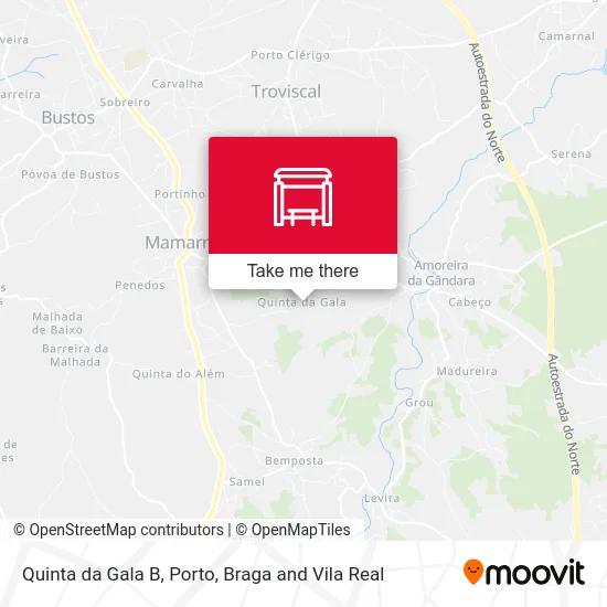 Quinta da Gala B map