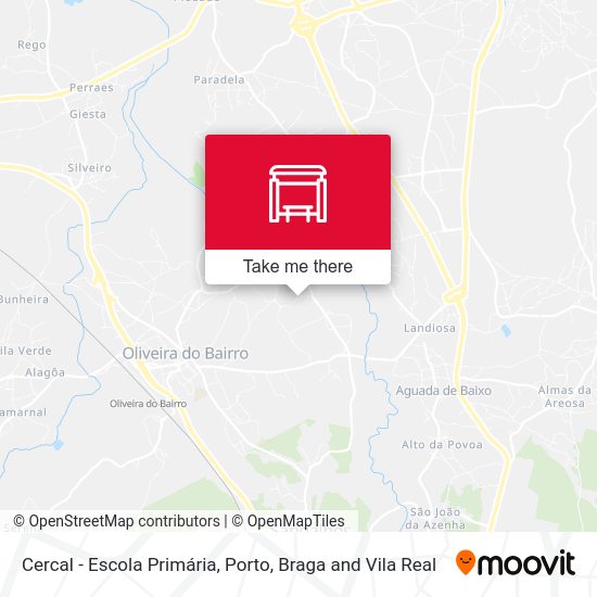 Cercal - Escola Primária map