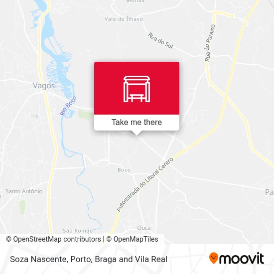 Soza Nascente map