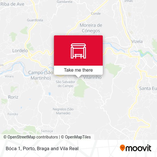 Bóca 1 mapa