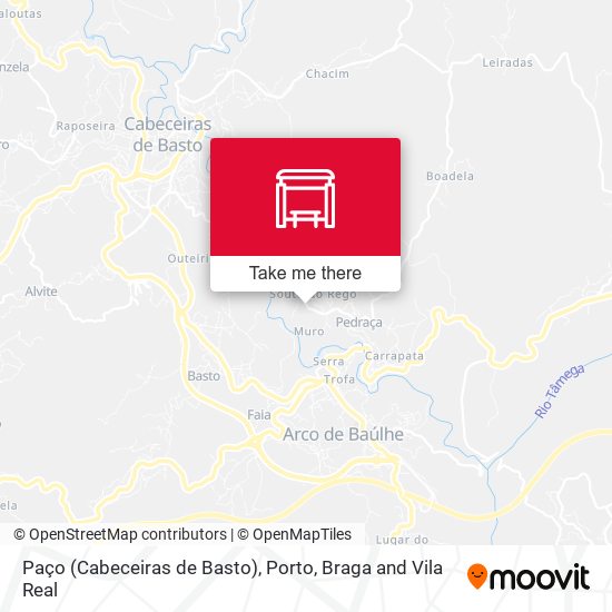 Paço (Cabeceiras de Basto) map