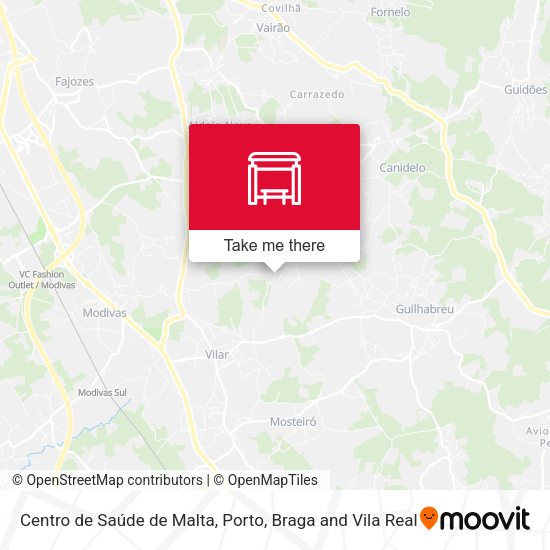 Centro de Saúde de Malta map