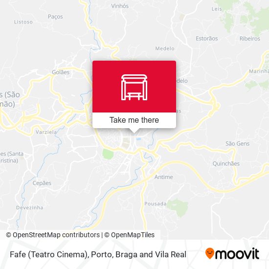 Fafe (Teatro Cinema) map