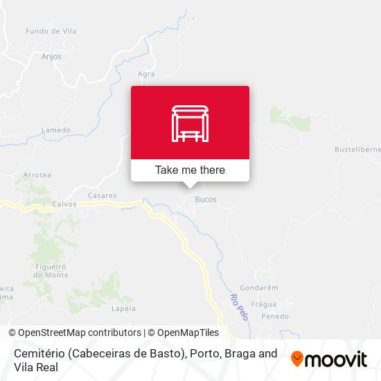 Cemitério (Cabeceiras de Basto) map