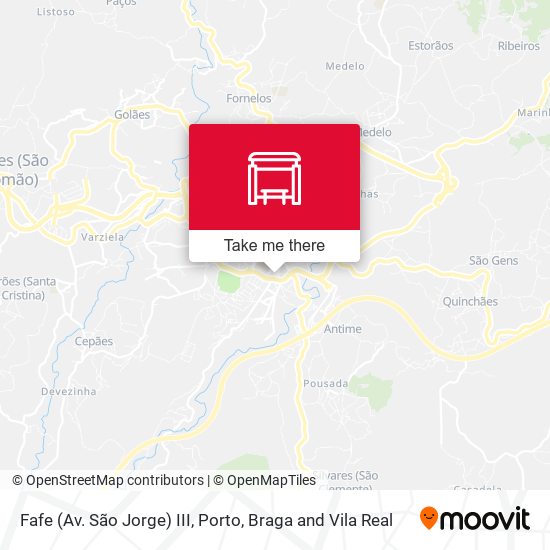 Fafe (Av. São Jorge) III map