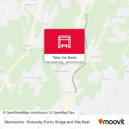 Mamouros - Rotunda map