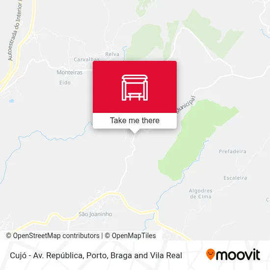 Cujó - Av. República map