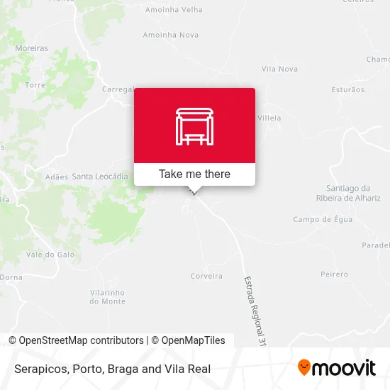 Serapicos map