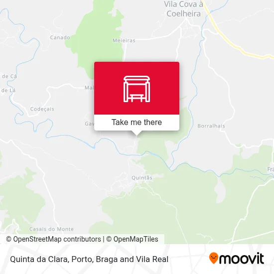 Quinta da Clara map