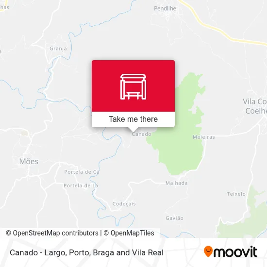 Canado - Largo map
