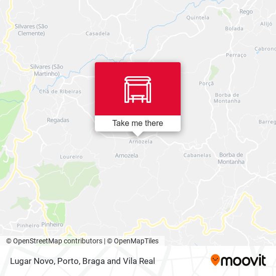 Lugar Novo map