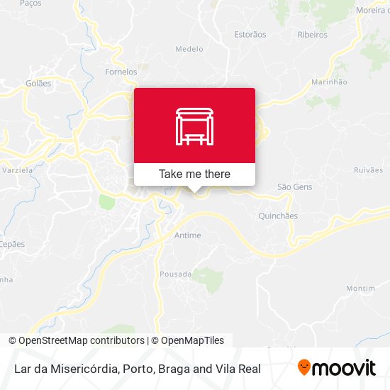 Lar da Misericórdia mapa