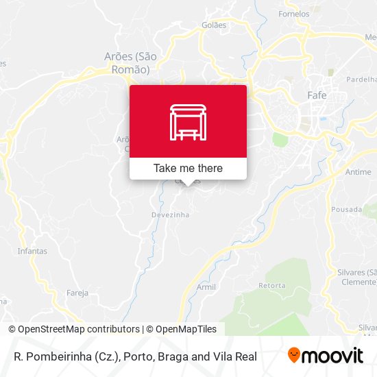 R. Pombeirinha (Cz.) mapa