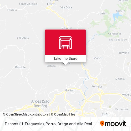 Passos (J. Freguesia) mapa