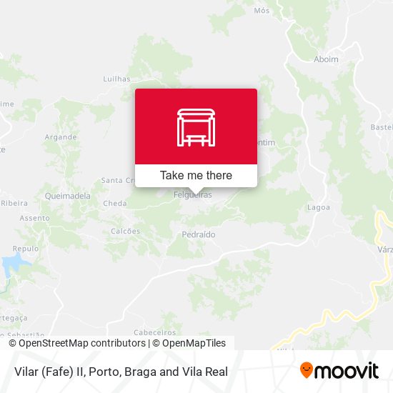 Vilar (Fafe) II mapa