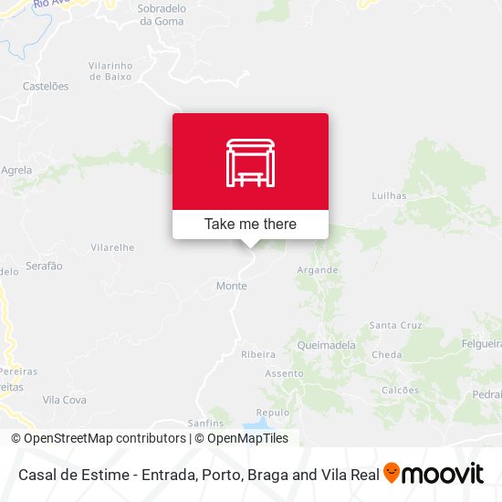 Casal de Estime - Entrada map