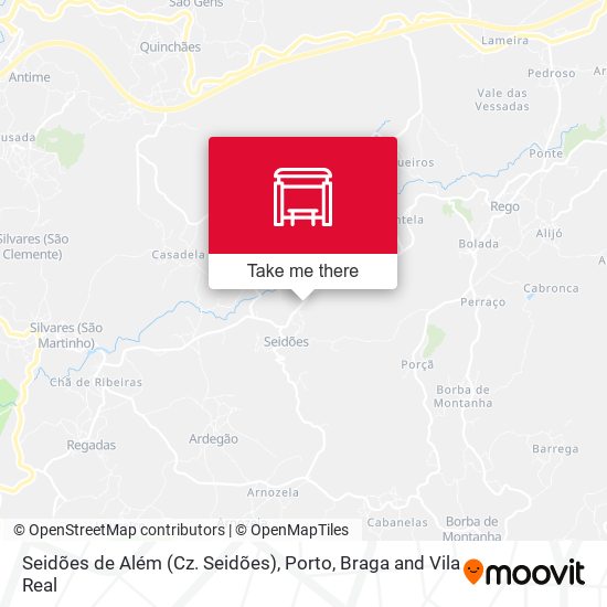 Seidões de Além (Cz. Seidões) map