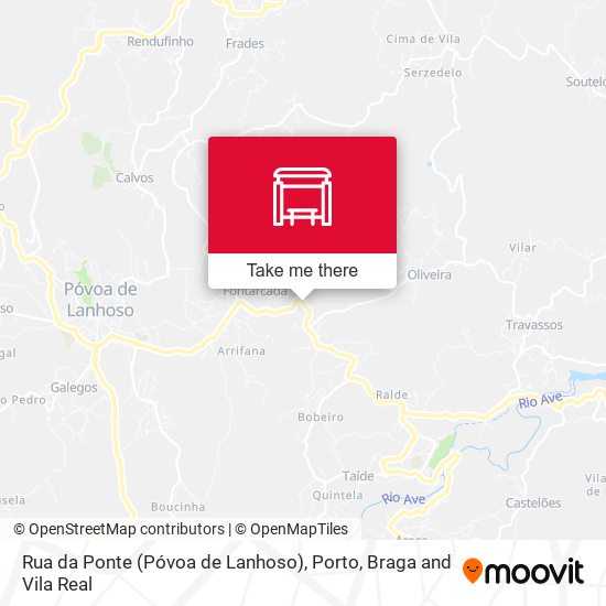Rua da Ponte (Póvoa de Lanhoso) map
